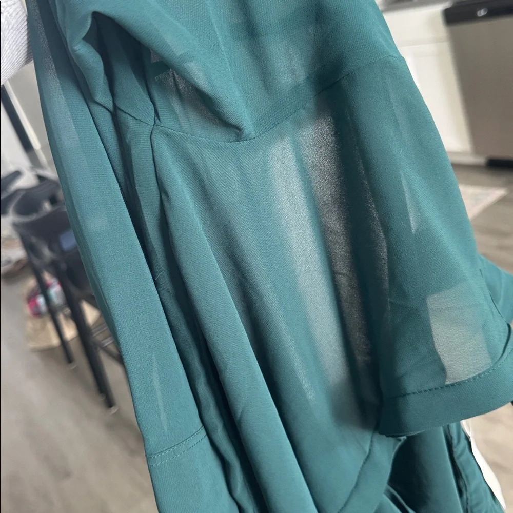 NWT Abercrombie Sheer Blouse - Picture 5 of 5